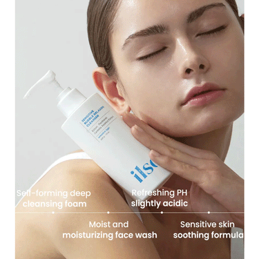 ilso Sensitive Bubble Relaxing Cleanser 200g