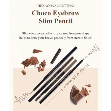 SKINFOOD Choco Eyebrow Slim Pencil 4g - 4 Colors