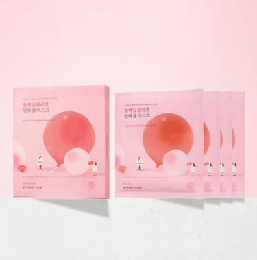 ROUND LAB Camellia Deep Collagen Firming Gel Mask 34g x 4ea