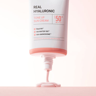 Wellage Real Hyaluronic Tone Up Sun Cream 50ml SPF50+ PA++++
