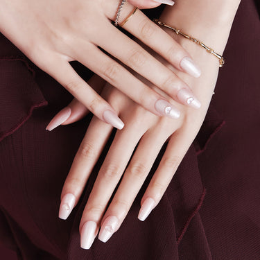 MUZMAK Nail Tips 36pcs #Shell(Coffin)