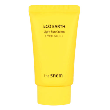 the SAEM Eco Earth Light Sun Cream SPF50+ PA++++ 50g (+50g Gift)