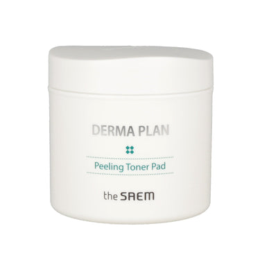 the SAEM Derma Plan Peeling Toner Pad Special Set (145ml 70ea + Refill 105ml 50ea)