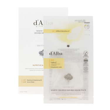 d'Alba White Truffle Double Mask Pack (Nutritive) 32.5g
