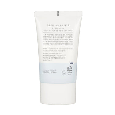 ROUND LAB 1025 Dokdo Sunscreen SPF50+ PA++++ 50ml