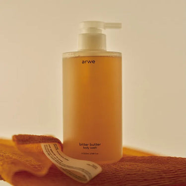 ARWE Bitter Butter Body Wash 500ml & Body Lotion 400ml Set