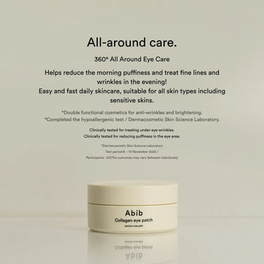 Abib Collagen Eye Patch 90g #Jericho Rose Jelly