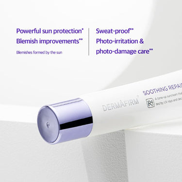 DERMAFIRM Soothing Repair Toning Sun Cream R4 40g