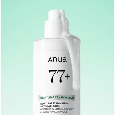 Anua Houttuynia Cordata 77 Hyaluronic Acid Moisture Soothing Lotion 200ml, 2 Pieces