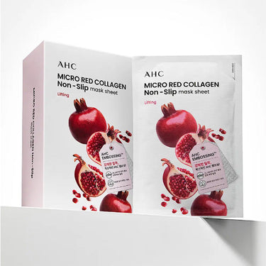 AHC Micro Red Collagen Non-Slip Mask Pack 33ml * 10ea