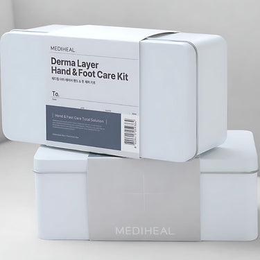 MEDIHEAL Derma Layer Hand & Foot Care Kit (Hand Mask 5ea + Foot Mask 5ea)