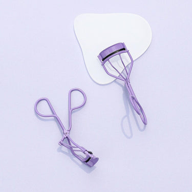 PICCASSO Collezioni Purple Eyelash Curler + Silicone Refill Pad 2ea