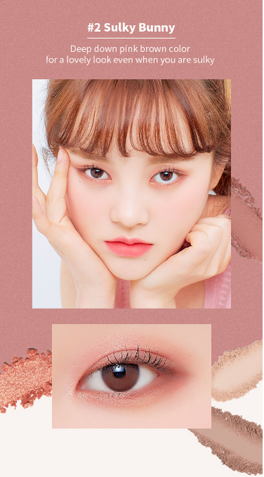 A'PIEU Full Shot Routine Eye Palette 7.2g #Stubborn Teddy