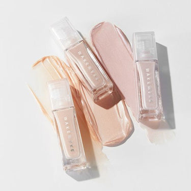 WAKEMAKE Sheer Glow Liquid Highlighter 3 Colors