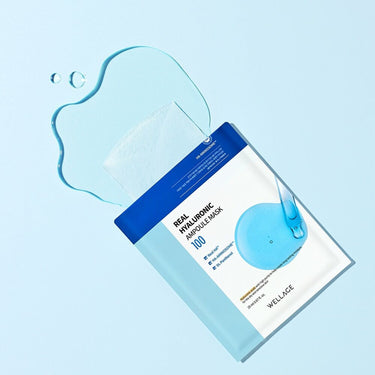 WELLAGE Real Hyaluronic Ampoule Mask 20ml * 10ea