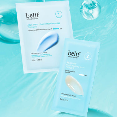 belif Aqua Bomb - Frozen Modeling Mask 55g × 4ea
