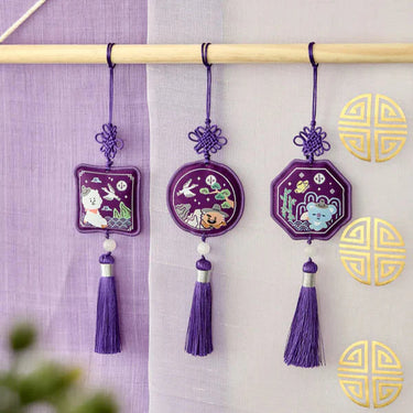 BT21 - Premium K-Edition Embroidered Tassel Keyring