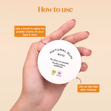 THE FACE SHOP Natural Sun Eco No Shine Sun Powder 13g