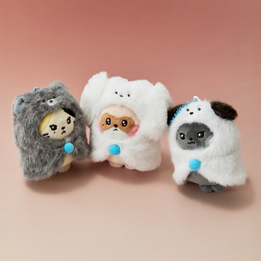 ZEROBASEONE - zeroni FLUFFY Wonderland Mini Plush Keyring