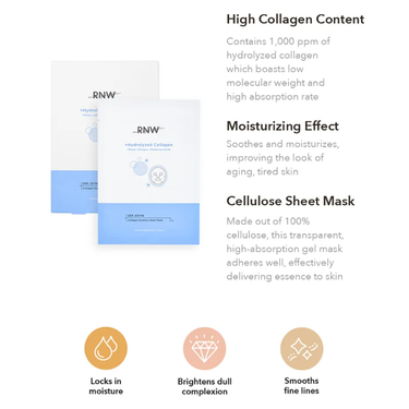 RNW DER. ESTHE Collagen Essence Sheet Mask Set *10ea