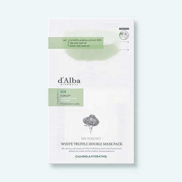 d'Alba White Truffle Double Mask Pack (Calming) 32.5g