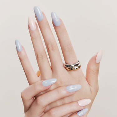 MUZMAK Nail Tips 36pcs #Starry(Almond)