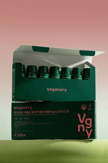 d'Alba Veganery Plant Collagen Ampoule 5,000mg 1BOX (30ml x 7ea) - Shine Muscat Flavor