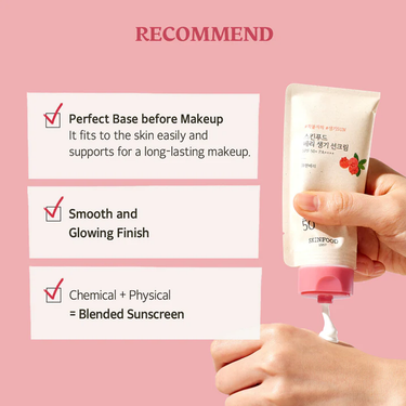 SKINFOOD Berry Glowing Sun Cream SPF 50+ PA++++ 50ml