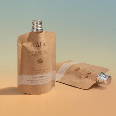 d'Alba Waterfull Vegan Sleeping Pack 60ml (Spout Type)