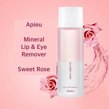 A'PIEU Mineral Lip & Eye Remover Sweet Rose 250ml