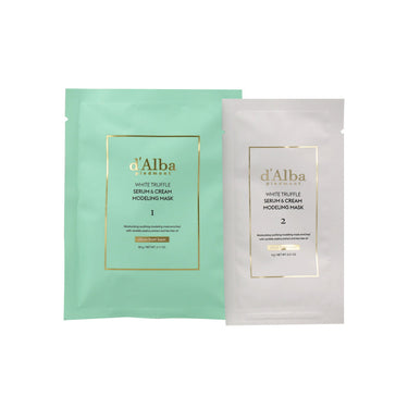 d'Alba White Truffle Serum & Cream Modeling Mask 66g*4ea