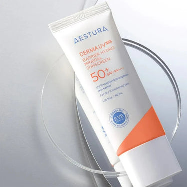 AESTURA Derma UV 365 Barrier Moisture Inorganic Sunscreen SPF50+ PA++++ 40ml