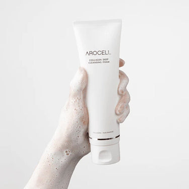 AROCELL Collagen Deep Cleansing Foam 120ml - CHAELY
