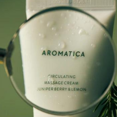 AROMATICA Circulating Massage Cream Juniper Berry & Lemon 100ml