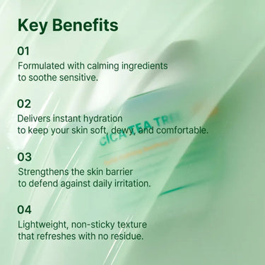 AVCA Cica Tea Tree Quick Calming Soothing Cream 100ml