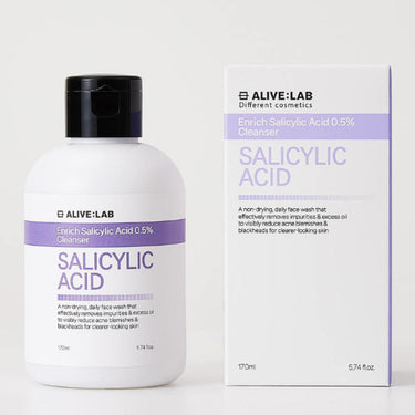 ALIVE:LAB Enrich Salicylic Acid 0.5% Cleanser 170ml