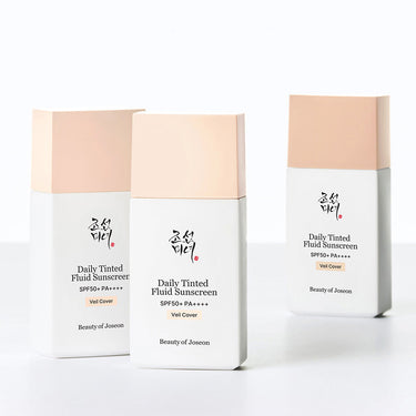Beauty of Joseon Daily Tinted Sun Serum Veil Cover SPF50+ PA++++ 50ml 3colors