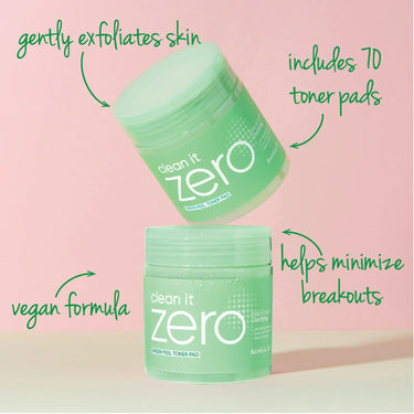BANILA CO Clean It Zero Green Peel Toner Pad 70EA 200ml