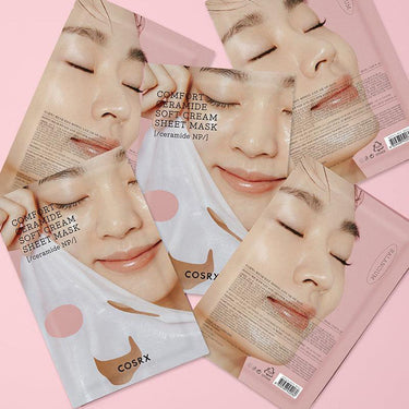 COSRX Balancium Comfort Ceramide Soft Cream Sheet Mask 26ml 3ea