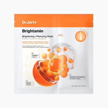 Dr.Jart+ Dermask Brightamin Brightening Plumping Mask 25ml 5ea