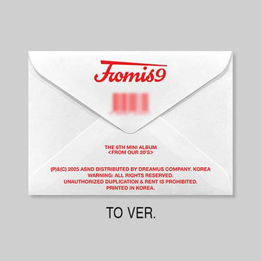 fromis_9 - From Our 20’s [6th Mini Album - Postcard Ver.]
