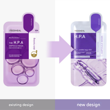 MEDIHEAL THE H.P.A Glowing Ampoule Mask 25ml x 10ea