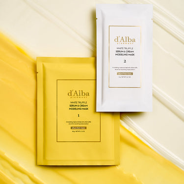 d'Alba White Truffle Serum & Cream Modeling Mask 66g*4ea