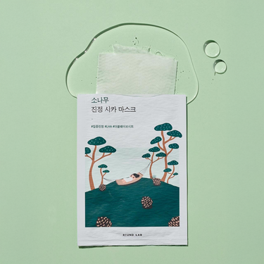 ROUND LAB Pine Calming Cica Mask Sheet 27ml x 10ea