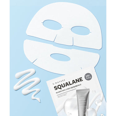 S.NATURE Aqua Squalane Moisturizing Cream Wrapping Mask 4 Sheets