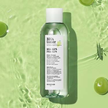 SKINFOOD Shine Muscat BHA 0.2% Toner 200ml