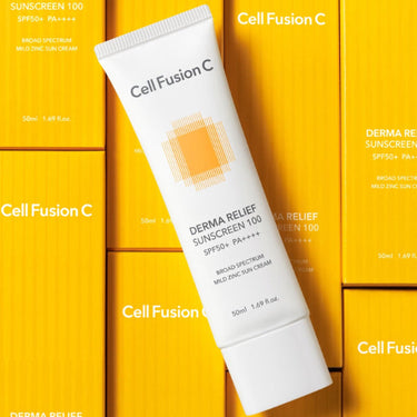 Cell Fusion C Derma Relief Sunscreen SPF50+ PA++++ 50ml