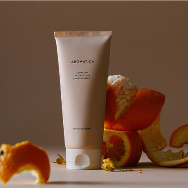 AROMATICA Glow Vita Facial Scrub Orange & Neroli 150ml