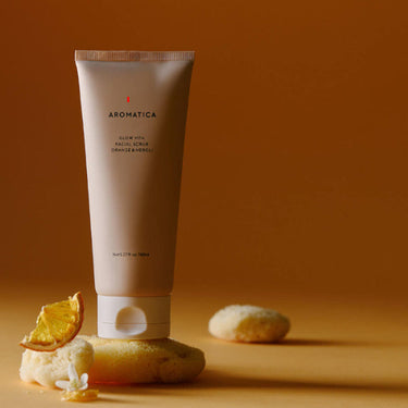 AROMATICA Glow Vita Facial Scrub Orange & Neroli 150ml