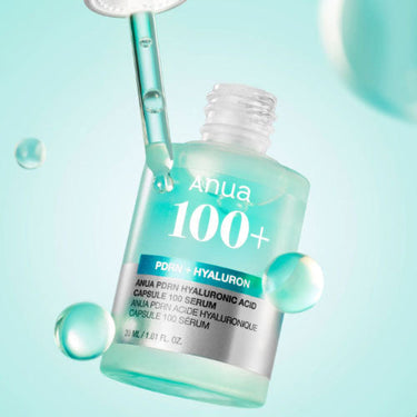 Anua PDRN Hyaluronic Acid Capsule Serum Wrinkle Care Ampoule 30ml, 2 Pieces